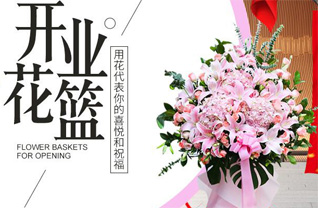广东广州市南沙区榄核镇平稳村花篮配送